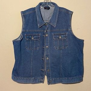 CST blues, vintage denim vest.